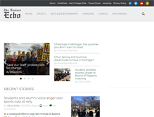 Tablet Screenshot of easternecho.com