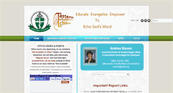 Desktop Screenshot of easternecho.org