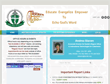 Tablet Screenshot of easternecho.org